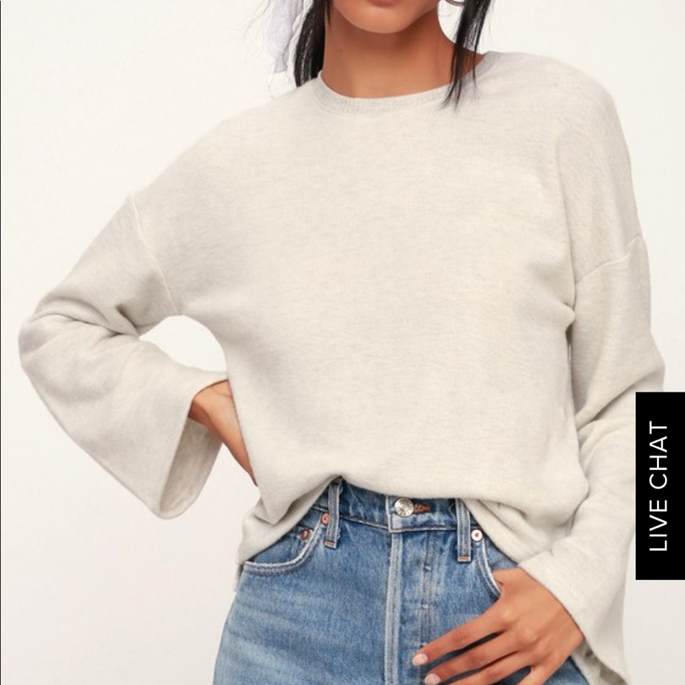 Project Social T - Bell Sleeve Sweater